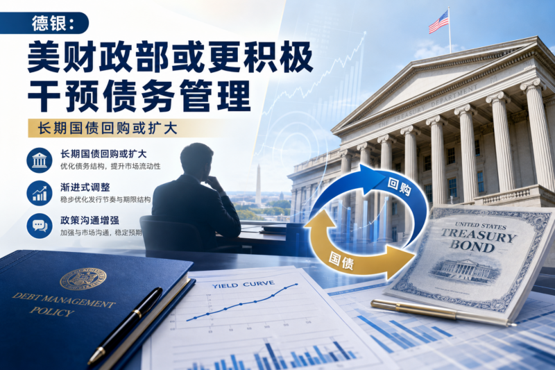 德银：美国财政部或在债务管理方面采取更积极干预措施-指挥使社区 - 真实线索、热点议题与深度观察