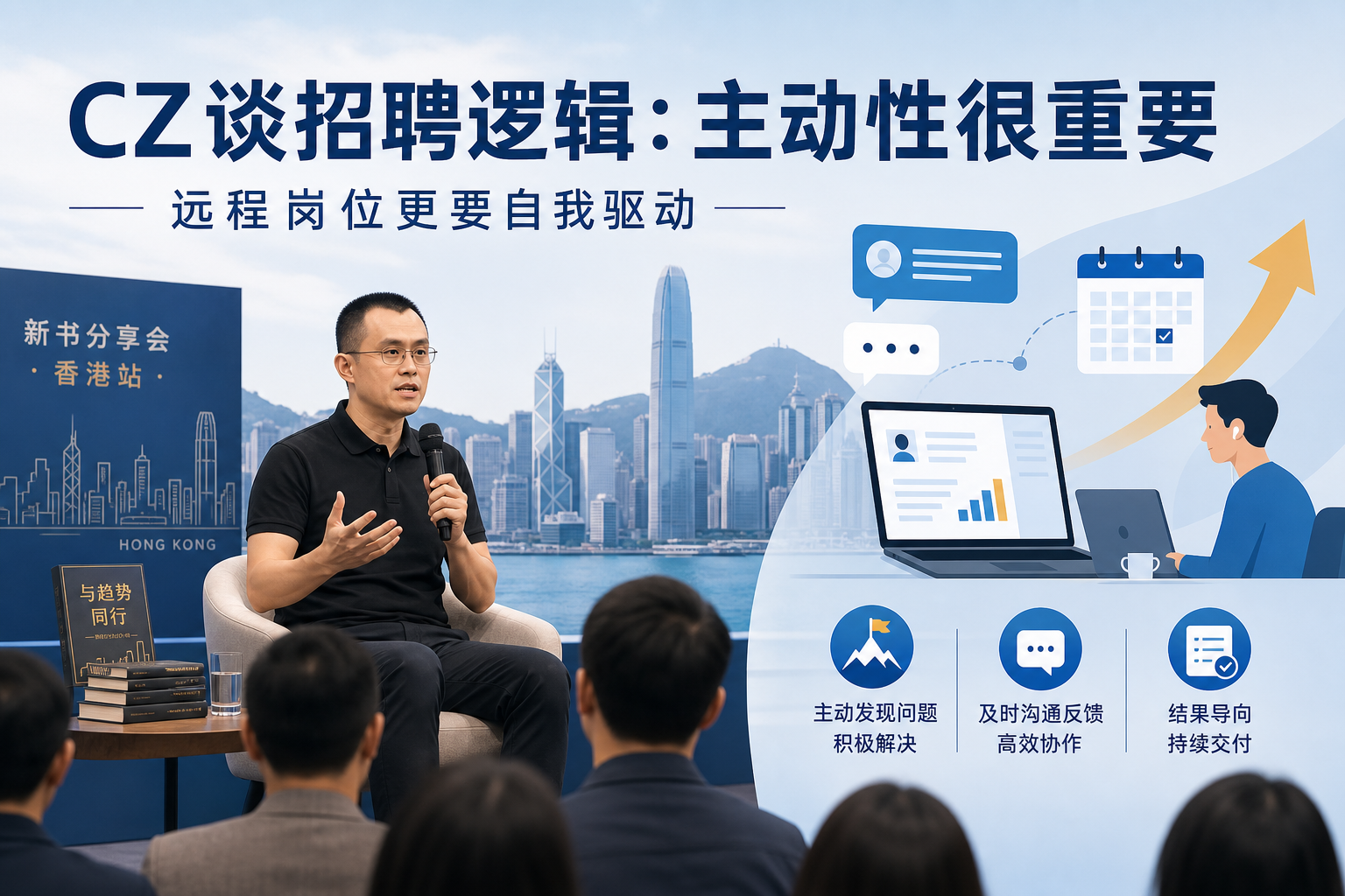 CZ谈 Binance 招聘逻辑：主动性很重要，远程岗位尤其要自我驱动