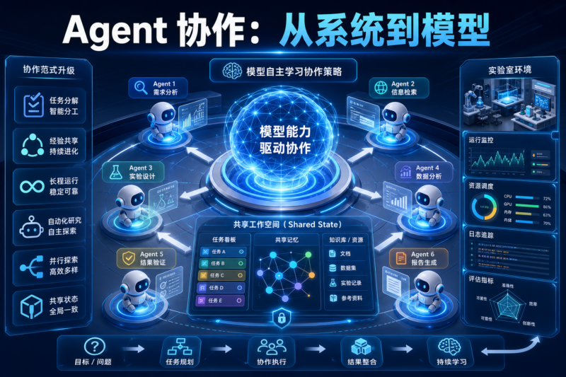 Agent 协作可能正在从“系统能力”变成“模型能力”-指挥使社区 - 真实线索、热点议题与深度观察