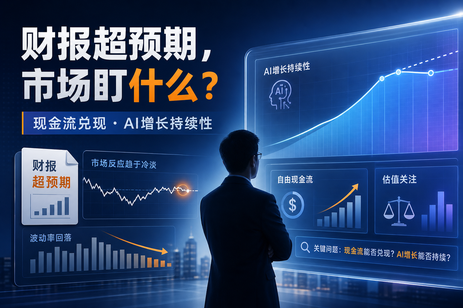 付鹏谈英伟达财报:市场更关注未来现金流与AI增长持续性
