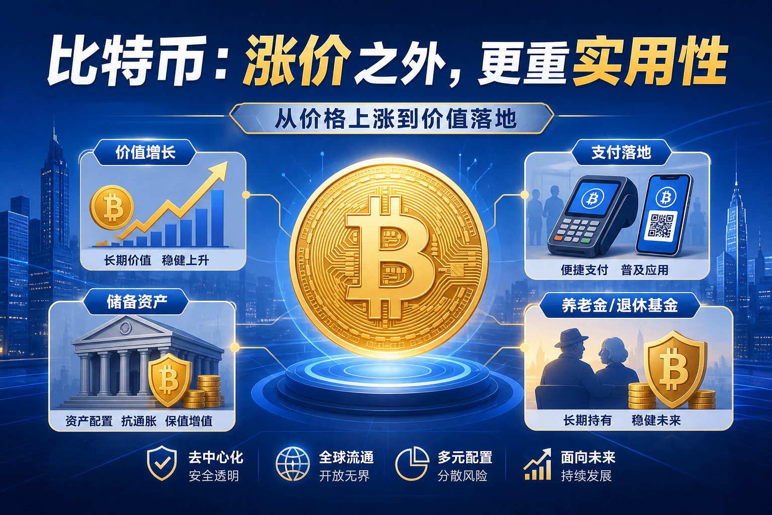 CZ:比特币涨至100万美元不需要25年,目前更需要实用性落地