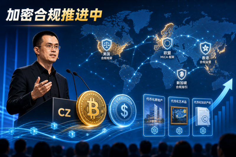 CZ:加密全球合规采用虽艰难,但仍在推进-指挥使社区 - 真实线索、热点议题与深度观察