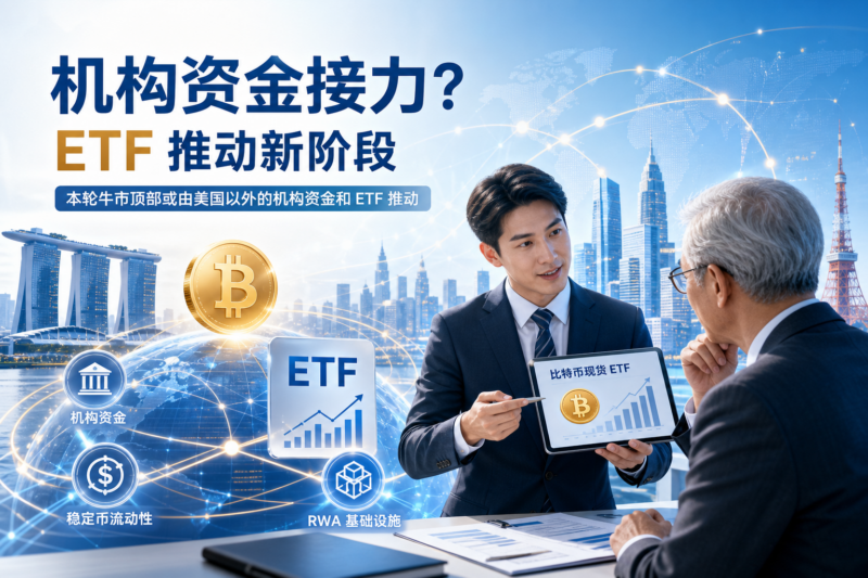CryptoQuant 创始人:本轮牛市顶部或由美国以外的机构资金和 ETF 推动-指挥使社区 - 真实线索、热点议题与深度观察