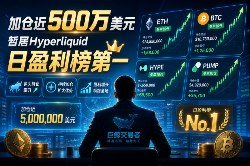 「麻吉」过去 1 小时加仓近 500 万美元,暂居 Hyperliquid 日盈利榜第一-指挥使社区 - 真实线索、热点议题与深度观察