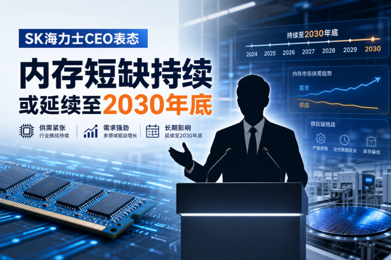 SK海力士CEO：预计内存短缺将持续到2030年底-指挥使社区 - 真实线索、热点议题与深度观察