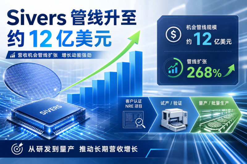 Serenity：Sivers 营收机会管线增至约 12 亿美元-指挥使社区 - 真实线索、热点议题与深度观察