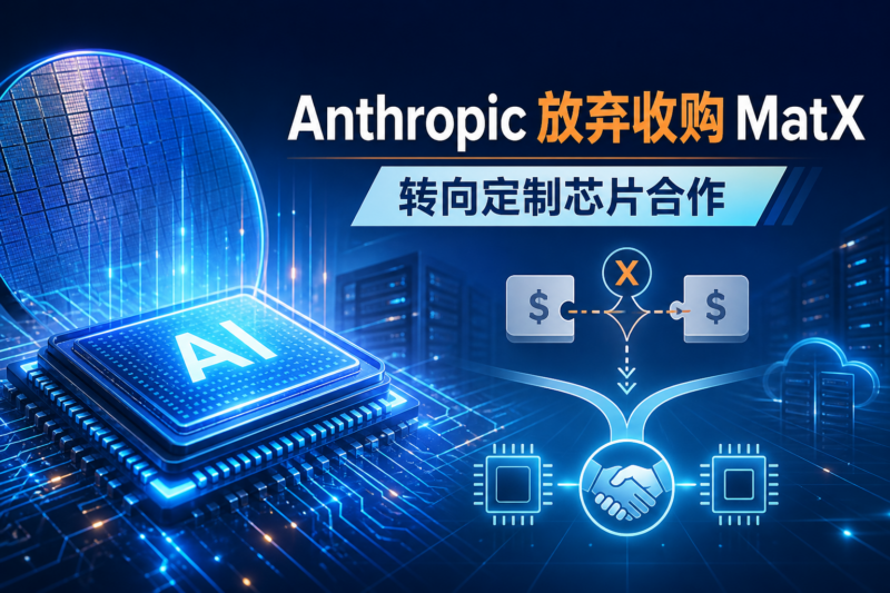 Anthropic 放弃 70 亿美元收购 MatX，转向定制芯片合作方案-指挥使社区 - 真实线索、热点议题与深度观察