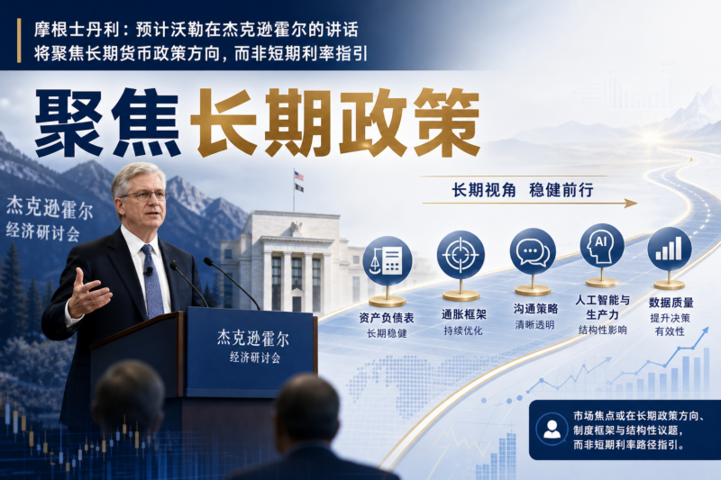 摩根士丹利前瞻沃什讲话:或淡化短期利率指引,阐述长期政策方向-指挥使社区 - 真实线索、热点议题与深度观察