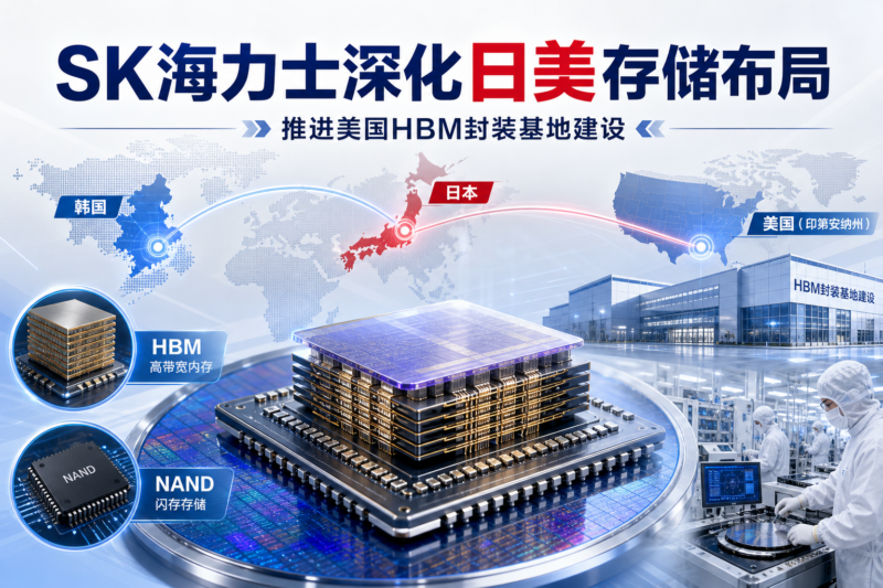 SK海力士拟深化与日本存储产业合作,并推进美国 HBM 封装基地建设-指挥使社区 - 真实线索、热点议题与深度观察