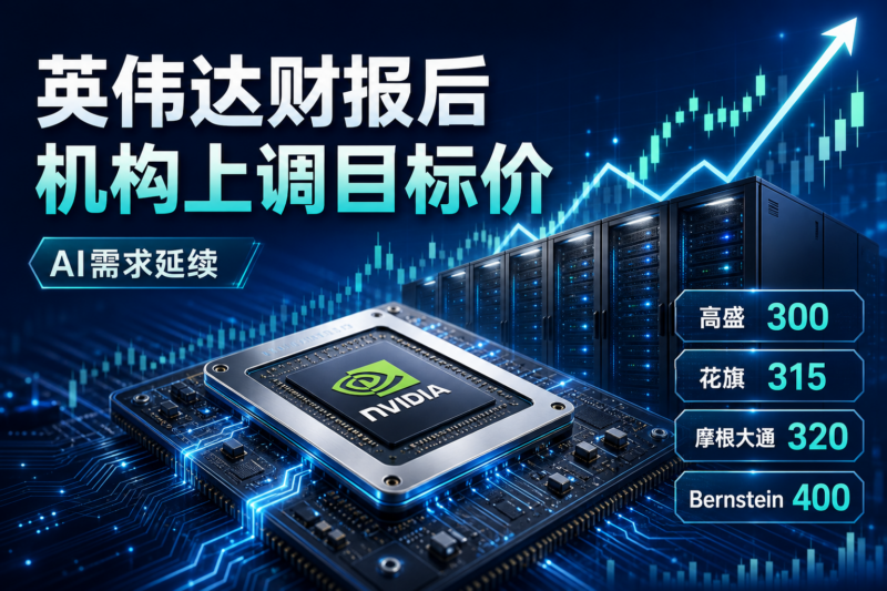 英伟达财报后，多家机构上调目标价-指挥使社区 - 真实线索、热点议题与深度观察