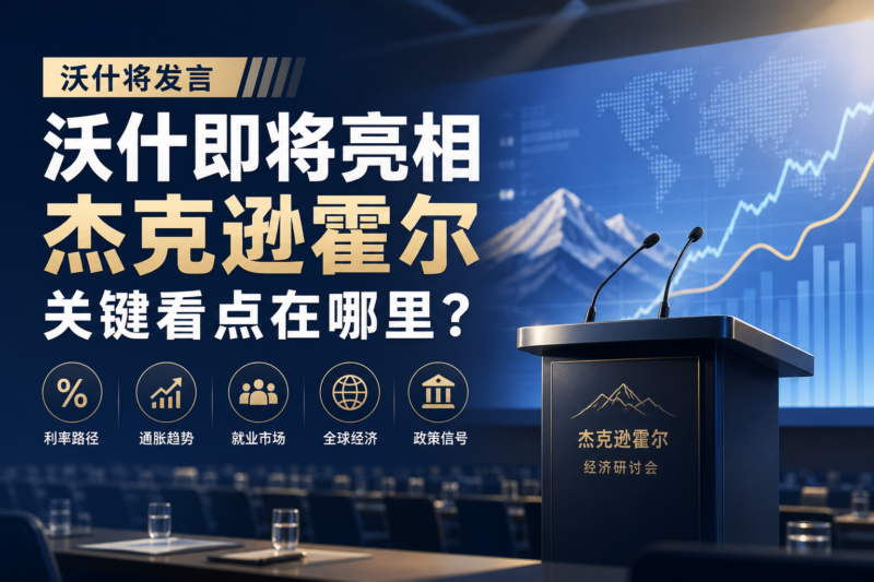 沃什即将亮相杰克逊霍尔，关键看点在哪里？-指挥使社区 - 真实线索、热点议题与深度观察