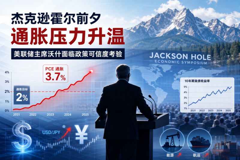 杰克逊霍尔前夕通胀压力升温,沃什面临政策可信度考验-指挥使社区 - 真实线索、热点议题与深度观察