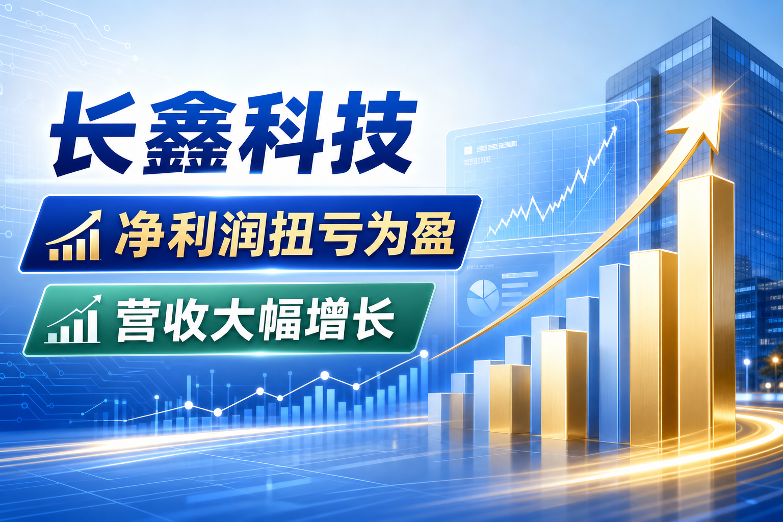 长鑫科技:上半年净利润776.05亿元,同比扭亏为盈