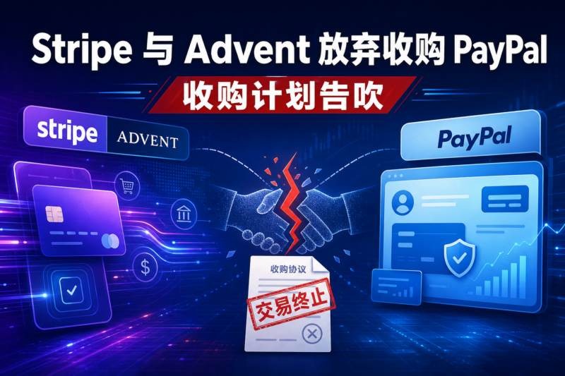 Stripe 与 Advent 放弃收购 PayPal 计划-指挥使社区 - 真实线索、热点议题与深度观察