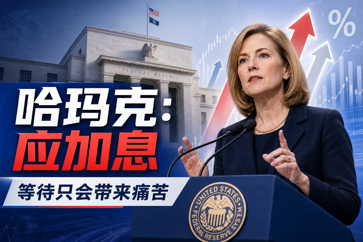 美联储哈玛克：应采取加息行动