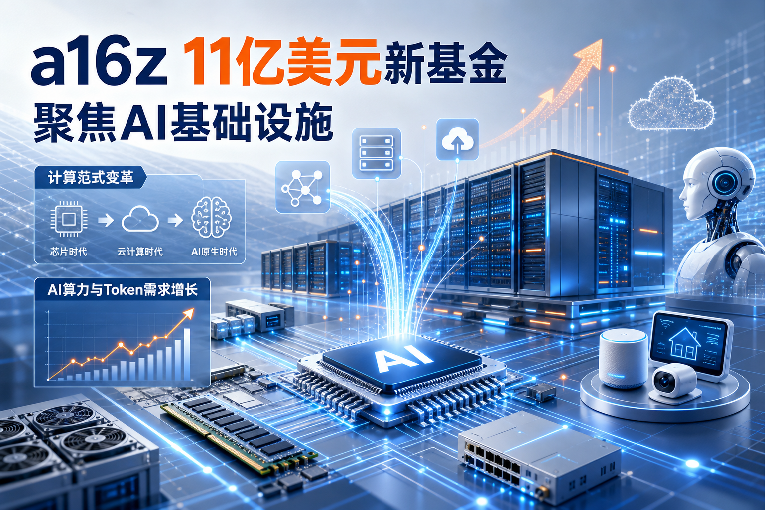 a16z募集11亿美元新基金,聚焦AI基础设施建设