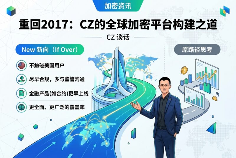 CZ谈重回2017如何构建全球加密平台：美国用户不要碰，合约与其他金融产品将更早上线-指挥使社区 - 真实线索、热点议题与深度观察