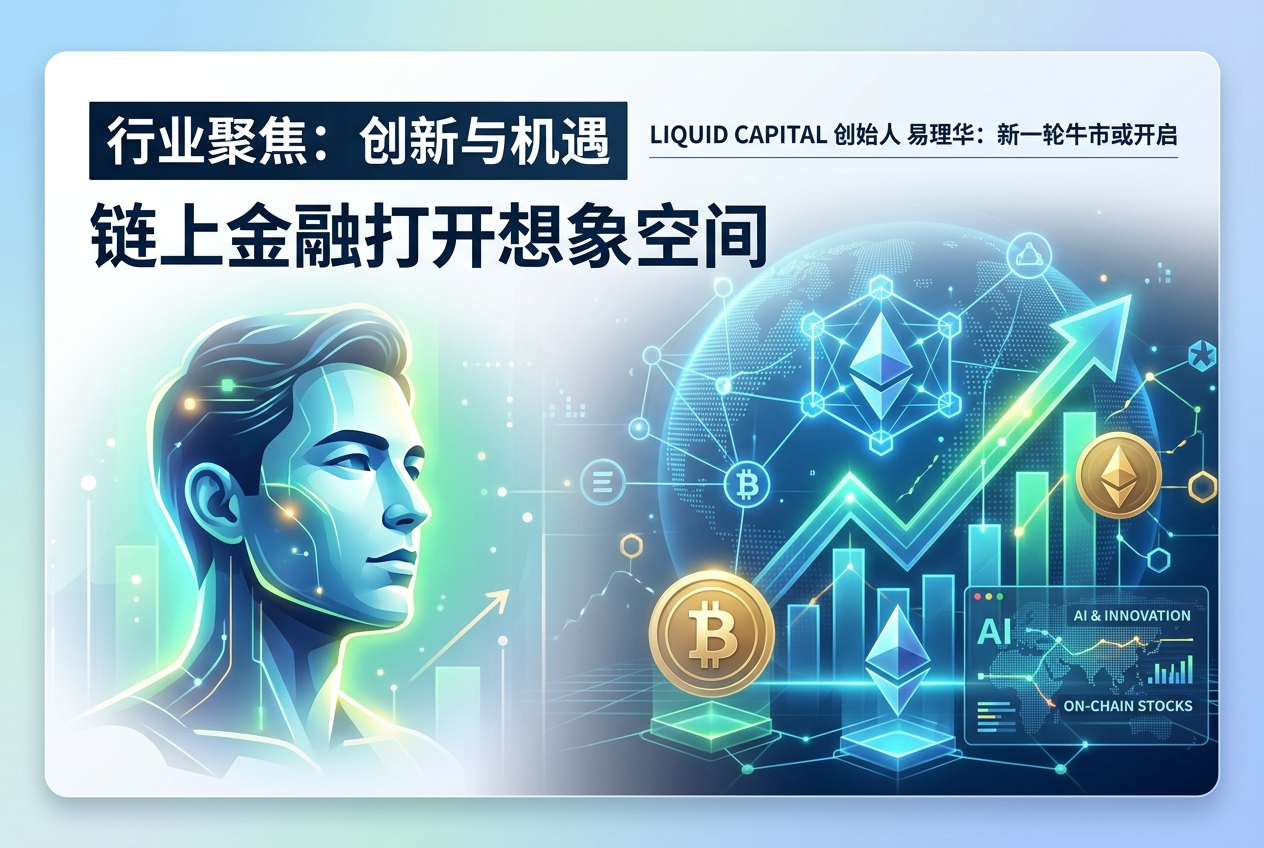易理华:希望行业聚焦创新与机遇,链上金融打开想象力