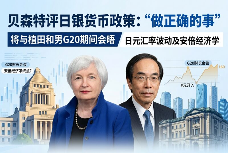 贝森特:预计日本央行将在货币政策上“做正确的事”-指挥使社区 - 真实线索、热点议题与深度观察