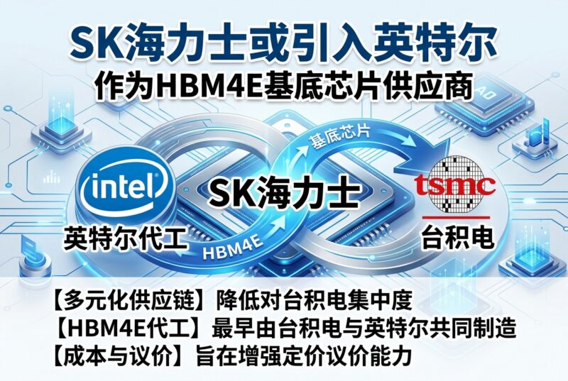 SK 海力士考虑引入英特尔作为下一代 HBM 基底芯片供应商-指挥使社区 - 真实线索、热点议题与深度观察