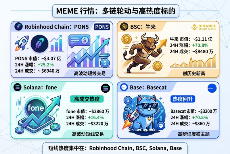 Meme 信息汇总:高热度标的冲高回落,Basecat 热度回升-指挥使社区 - 真实线索、热点议题与深度观察