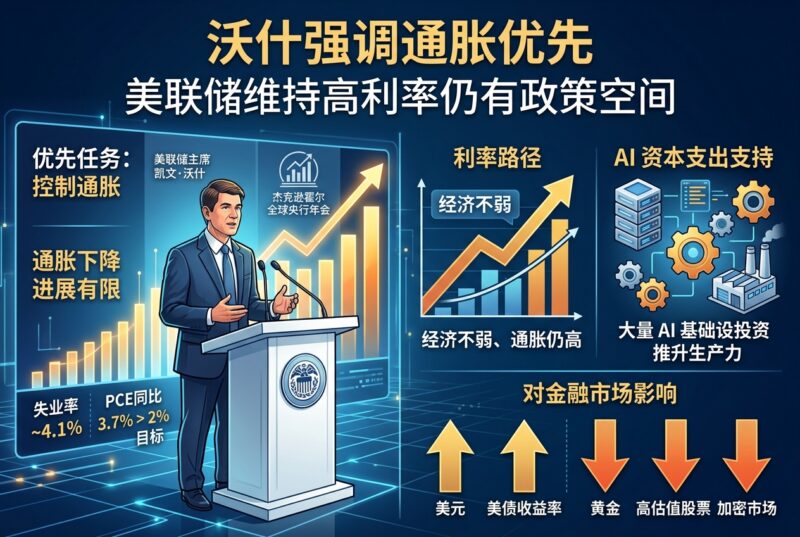 沃什强调通胀优先,美联储维持高利率仍有政策空间-指挥使社区 - 真实线索、热点议题与深度观察