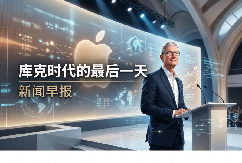 库克时代的最后一天|新闻早报-指挥使社区 - 真实线索、热点议题与深度观察