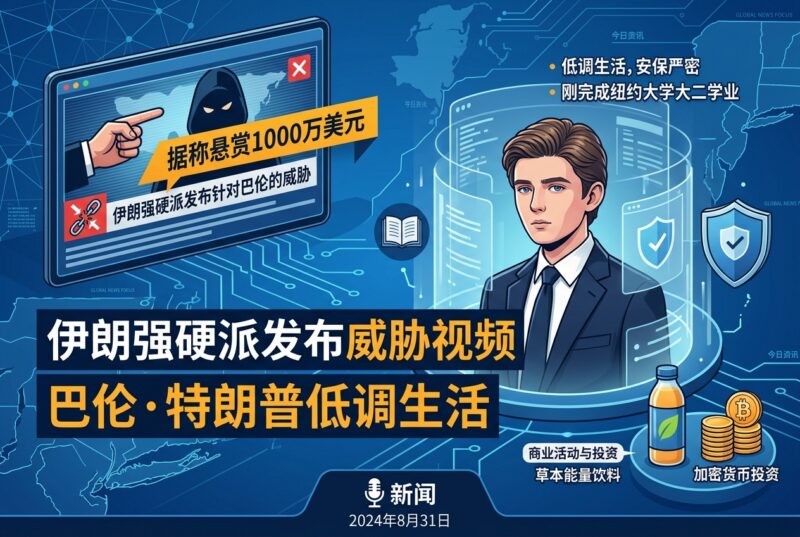 伊朗强硬派发布威胁视频，巴伦·特朗普低调生活-指挥使社区 - 真实线索、热点议题与深度观察