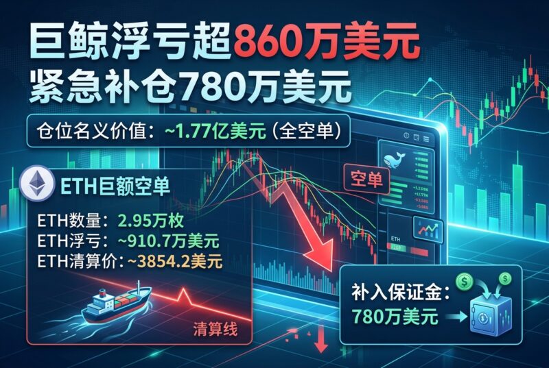 空头机构 Fasanara Capital 补入 780 万美元保证金,上亿仓位浮亏逾 860 万美元-指挥使社区 - 真实线索、热点议题与深度观察