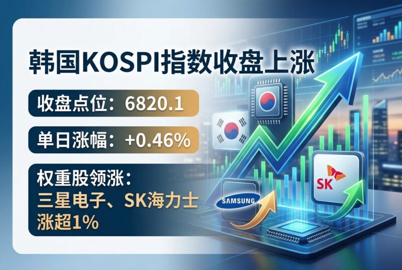 韩国 KOSPI 指数收盘涨 0.46%-指挥使社区 - 真实线索、热点议题与深度观察