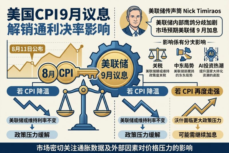 8月CPI或成美联储9月议息关键-指挥使社区 - 真实线索、热点议题与深度观察