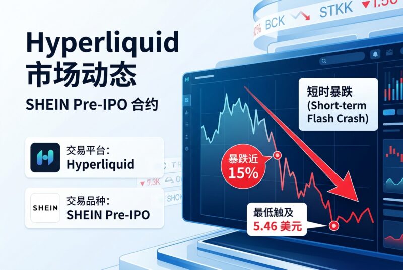 Hyperliquid 上 SHEIN 合约短时暴跌近 15%-指挥使社区 - 真实线索、热点议题与深度观察