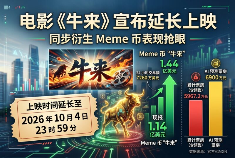 电影《牛来》宣布延长上映至 10 月 4 日-指挥使社区 - 真实线索、热点议题与深度观察