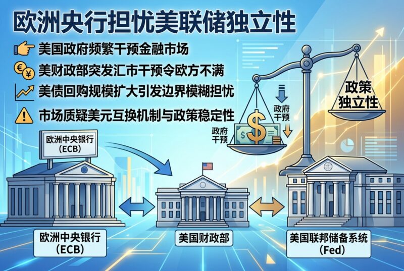 欧洲央行担忧美国政府干预金融市场并影响美联储独立性-指挥使社区 - 真实线索、热点议题与深度观察