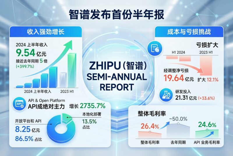 智谱半年收入增长近5倍，API成绝对主力，但仍亏近20亿元-指挥使社区 - 真实线索、热点议题与深度观察