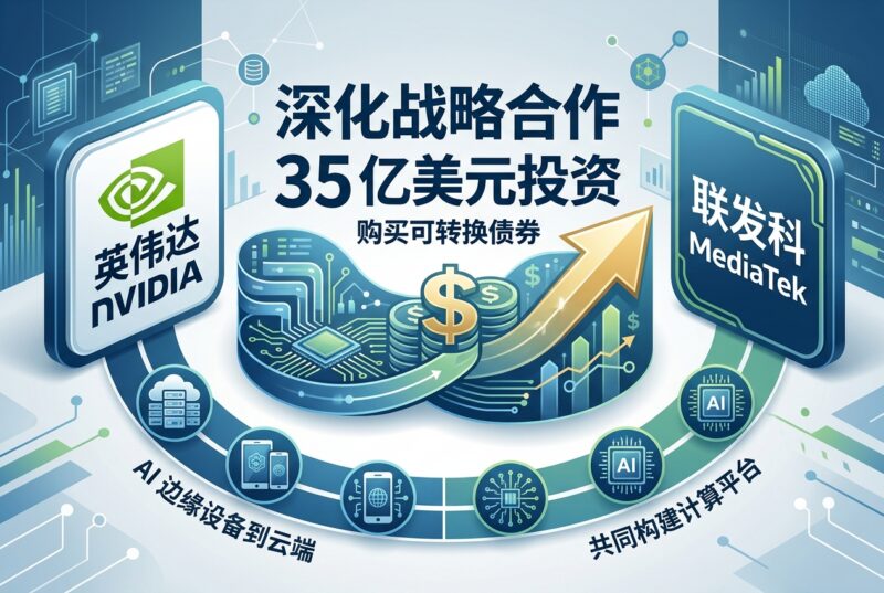 英伟达投资 35 亿美元购买联发科可转换债券-指挥使社区 - 真实线索、热点议题与深度观察