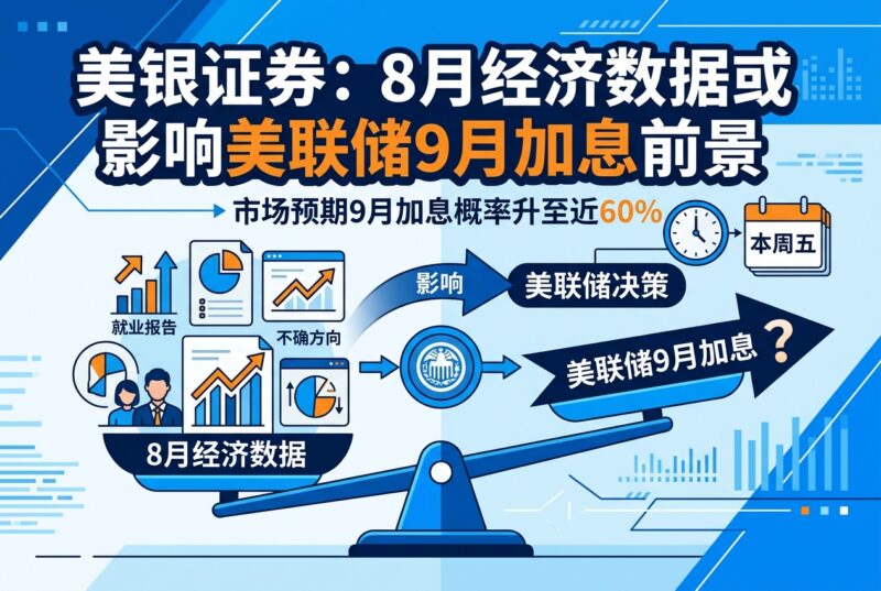 美银证券:8月经济数据或影响美联储9月加息前景-指挥使社区 - 真实线索、热点议题与深度观察