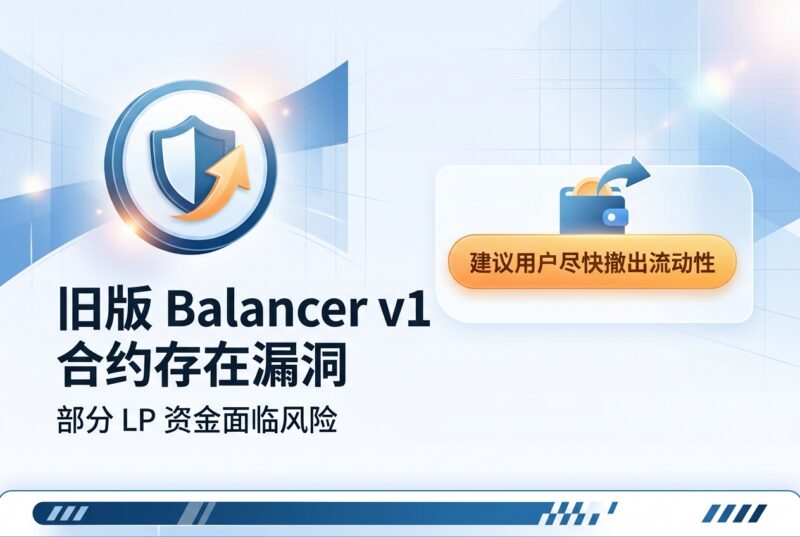 Balancer:旧版 v1 合约存在漏洞,建议用户尽快撤出流动性-指挥使社区 - 真实线索、热点议题与深度观察