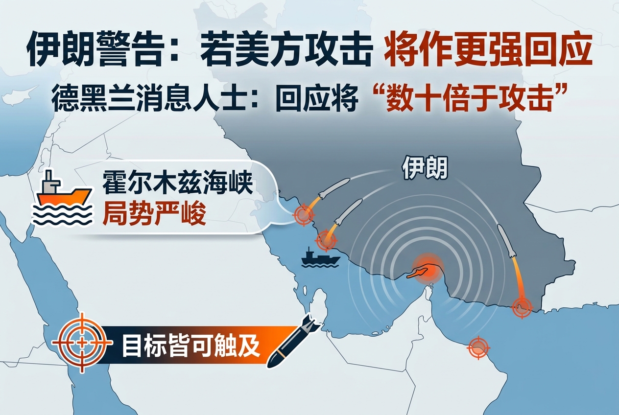 伊朗消息人士:若美国发动攻击,德黑兰将作出更强回应