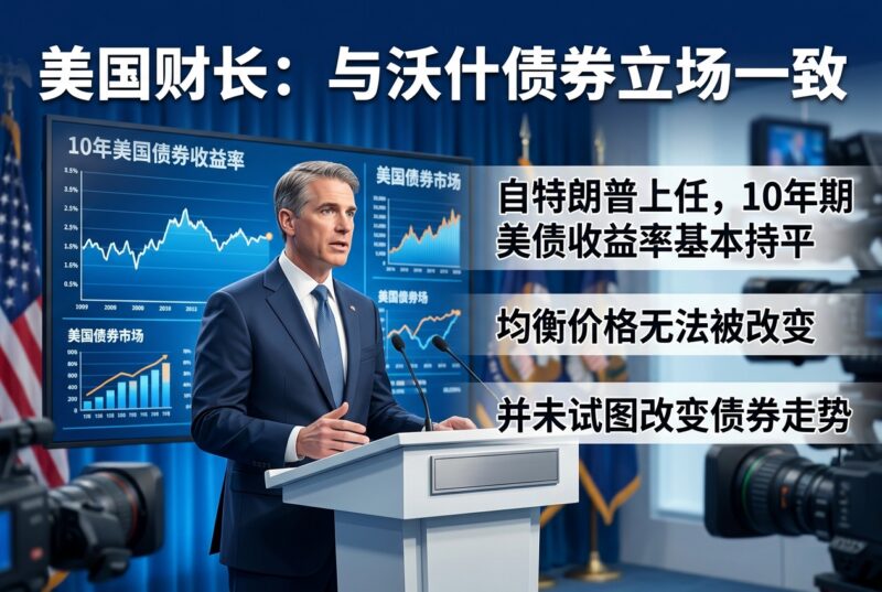 美国财长:沃什与我对债券的立场一致-指挥使社区 - 真实线索、热点议题与深度观察