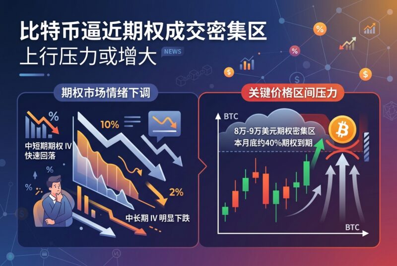 比特币逼近期权成交密集区,上行压力或增大-指挥使社区 - 真实线索、热点议题与深度观察