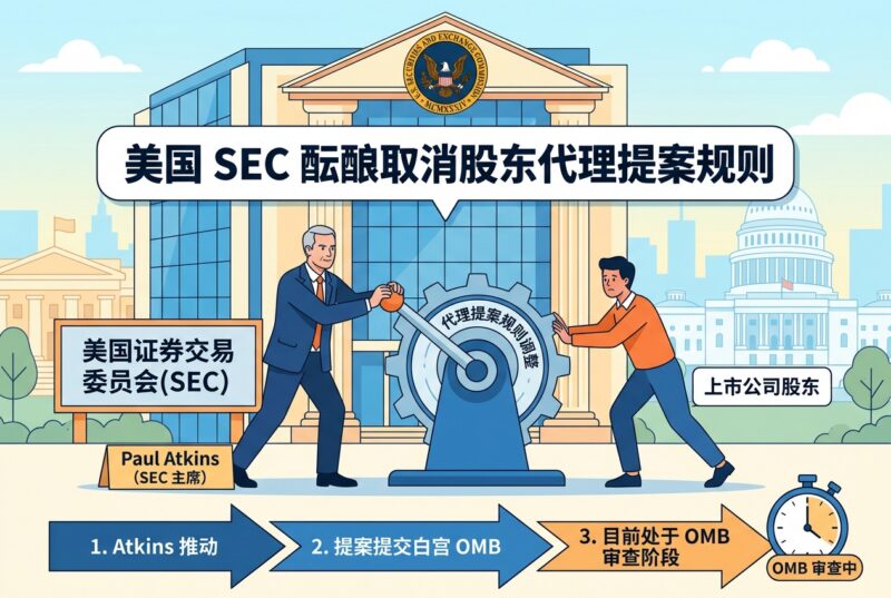 美国 SEC 酝酿取消股东代理提案规则-指挥使社区 - 真实线索、热点议题与深度观察
