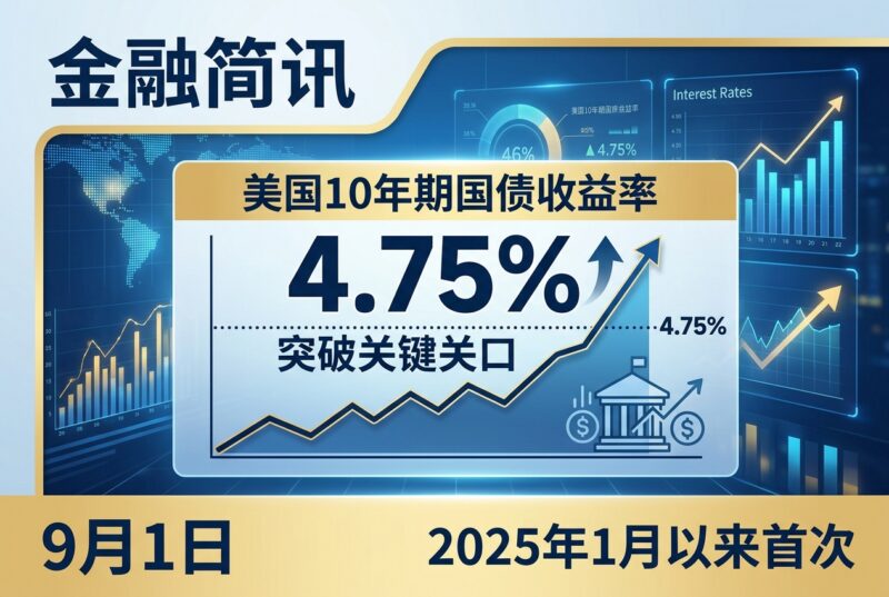 美国10年期国债收益率突破4.75%-指挥使社区 - 真实线索、热点议题与深度观察