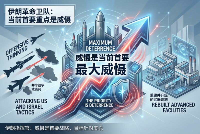 伊朗革命卫队:当前首要重点是威慑,而非战争或谈判-指挥使社区 - 真实线索、热点议题与深度观察