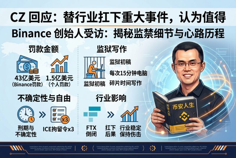CZ 回应承担 43 亿美元罚款：替行业扛下重大事件，认为值得-指挥使社区 - 真实线索、热点议题与深度观察