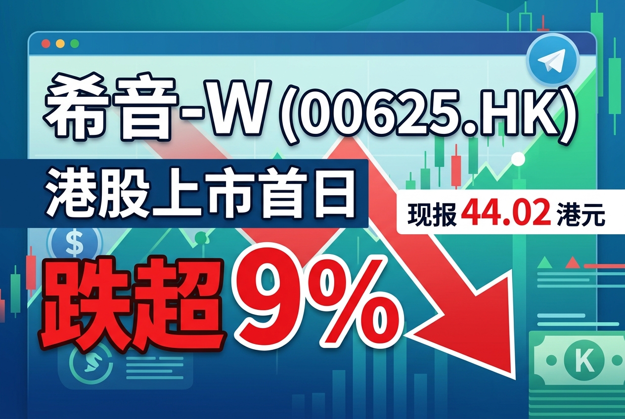 希音-W上市首日跌超9%