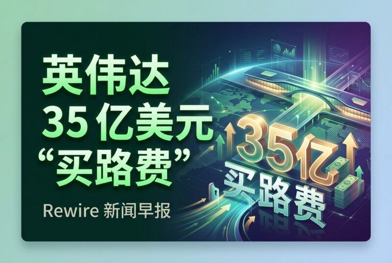 英伟达 35 亿美元“买路费”-指挥使社区 - 真实线索、热点议题与深度观察