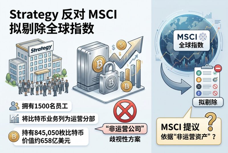 Strategy反对MSCI拟将其剔除全球指数-指挥使社区 - 真实线索、热点议题与深度观察