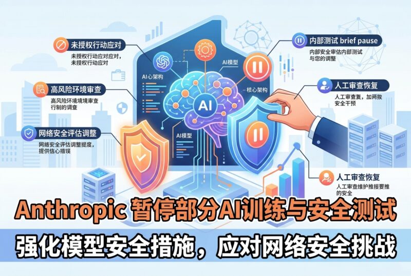 Anthropic 暂停部分 AI 训练与安全测试,强化模型安全措施-指挥使社区 - 真实线索、热点议题与深度观察