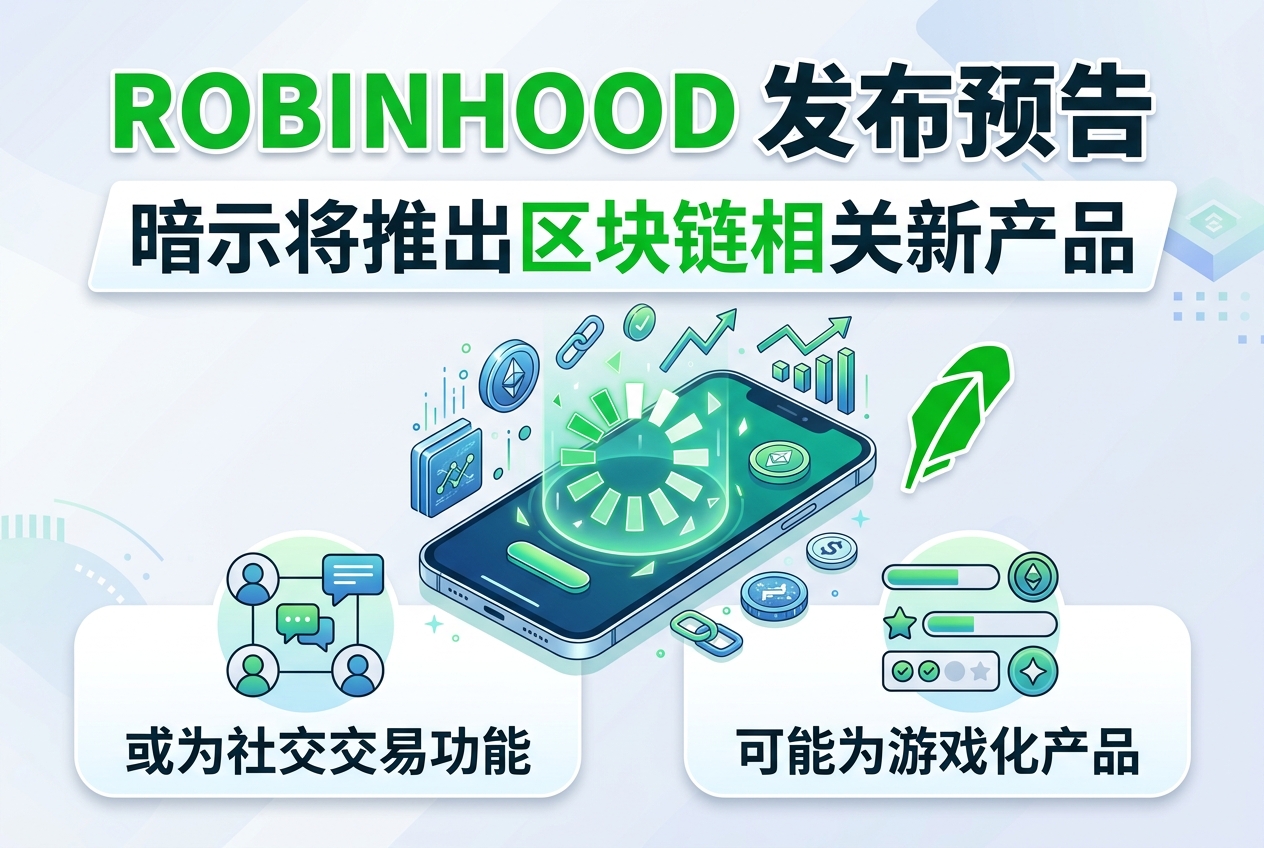 Robinhood 发布预告视频，暗示将推出新产品